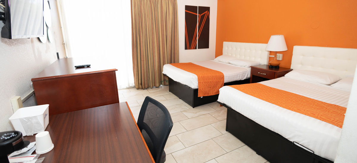 Relax in our Double Beds Spacious Guest Room